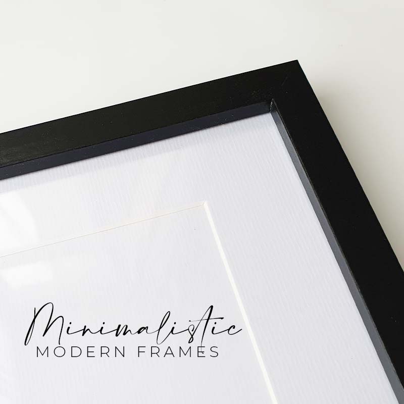 Set of 3, Personalised Family Names Frame | The Handlettering Studio